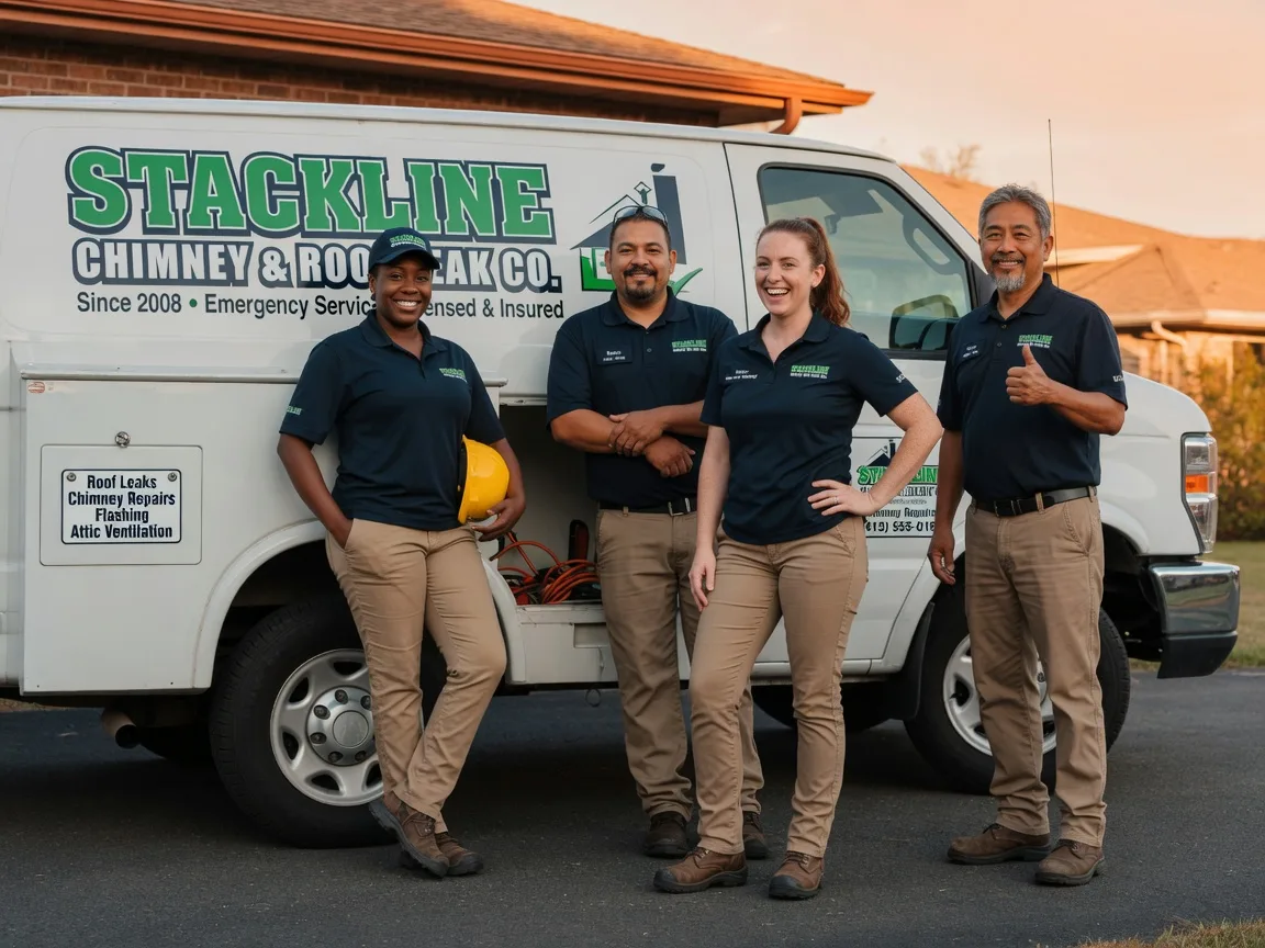 Chimney flashing repair company in Junction City, OR